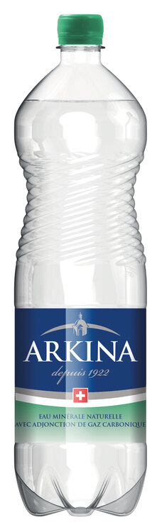 Arkina grün 1.5 L PET wenig Kohlensäure Har. Dep. Fr.5.-