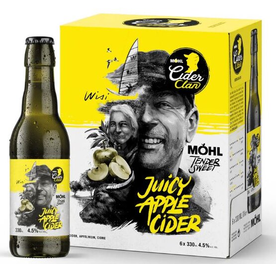 Möhl Juicy Apple Cider 33 cl EW-Flasche 6-Pack