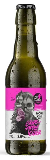 Möhl Grape Apple Cider 33 cl EW-Flasche 6-Pack 