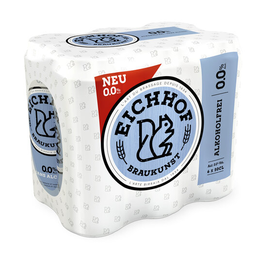 Eichhof alkoholfrei 0.0% Dose 50 cl 6-Pack (auf Anfrage)