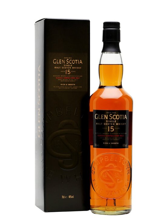 Whisky Glen Scotia 15 years old Single Malt Campbeltown (solange Vorrat)