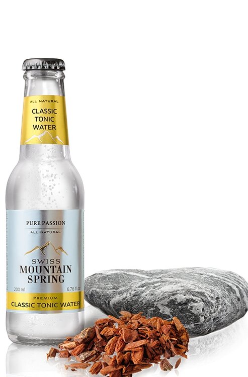 Swiss Mountain Spring Classic Tonic Water 2 dl, EW Glas