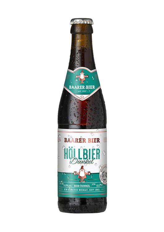 Höllbier dunkel Brauerei Baar 33 cl 10er Harass Flaschendepot -.30 (auf Anfrage)