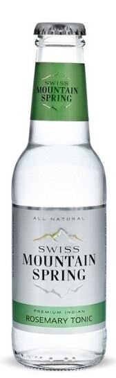 Swiss Mountain Spring Rosemary Tonic Water 2 dl, EW Glas