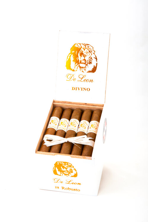 De Leon Divino Robusto weisse Banderole