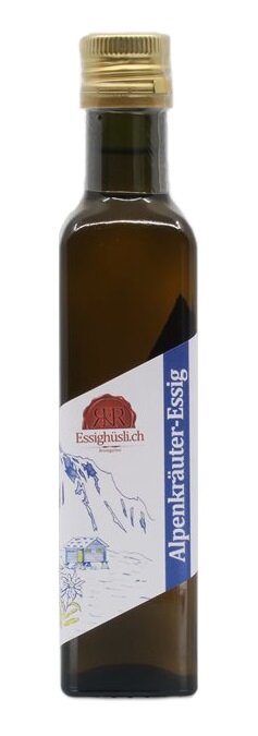 Essighüsli Alpenkräuter-Essig 250 ml (auf Anfrage)