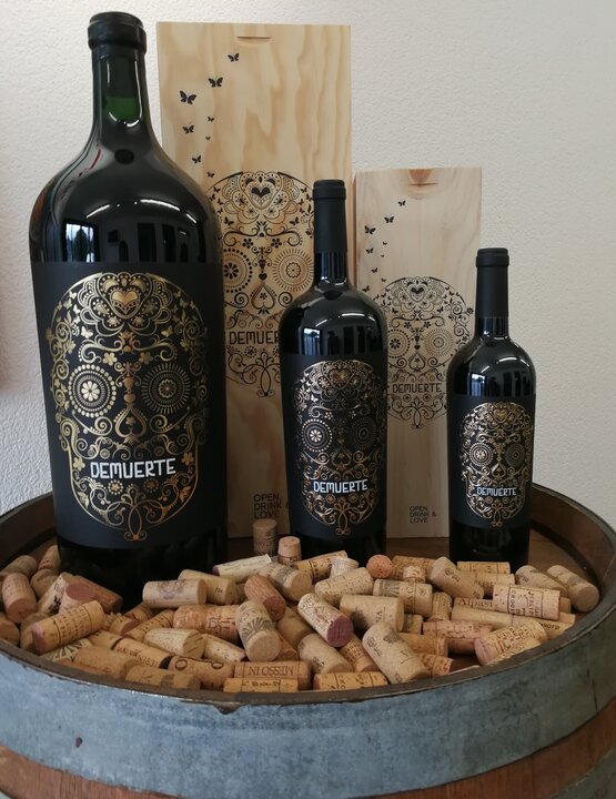 Demuerte GOLD Edition 6 Liter Methusalem 1er Holzkiste WineryOn Bodegas Yecla DO España