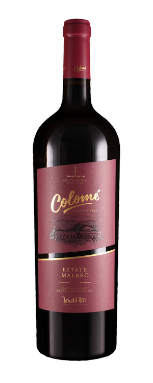 Malbec Estate 3.0 L Doppel-Magnum Bodega Colomé Valle Calchaquí Argentina (solange Vorrat)