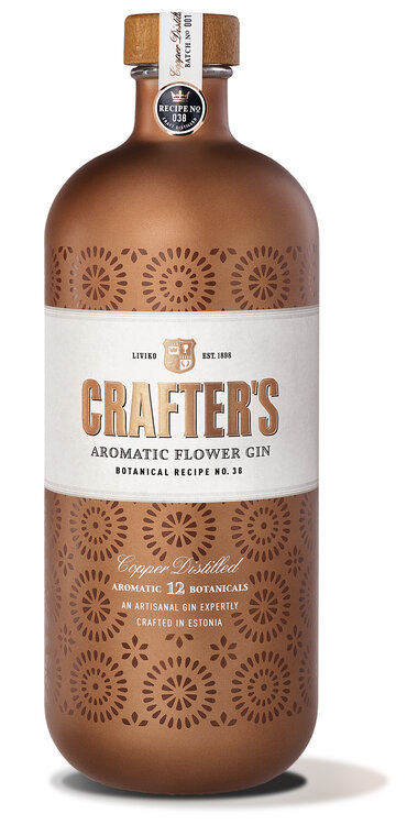 Gin Crafter's Aromatic Flower Botanical Recipe No 38 Estland 44.3°