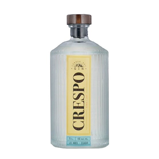 Gin Crespo London Dry Los Andes Ecuador 45°