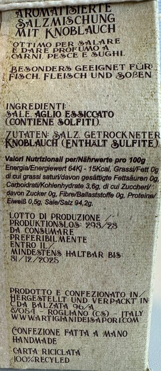 Sale all'Aglio 200 g IMEX