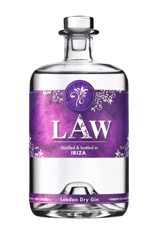 LAW - The Gin of Ibiza London Dry (solange Vorrat, noch kein neuer Liefertermin bekannt)