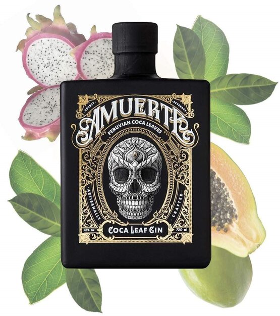 AMUERTE Coca Leaf Gin Black Edition