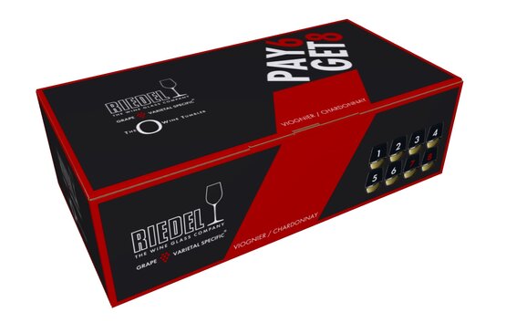RIEDEL "O" Viognier/Chardonnay (Aktion 8 für 6)