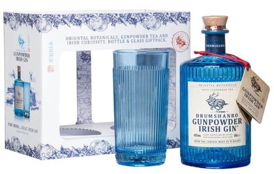 Gin Gunpowder Irland Geschenkpackung mit 1 Glas