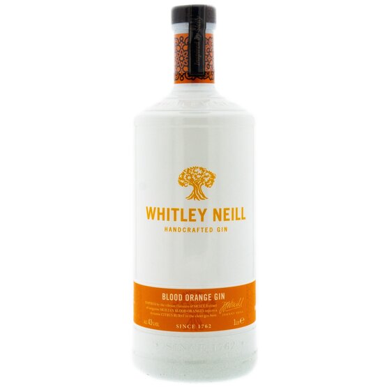 Whitley Neill Blood Orange Gin (solange Vorrat, kein neuer Liefertermin bekannt)