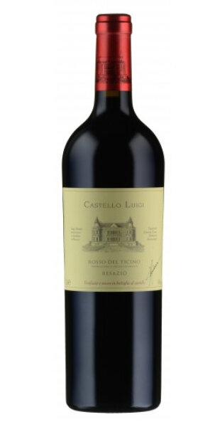 Castello Luigi Rosso 2016 Merlot del Ticino DOC Zanini (19/20 Punkte Schw. Weinzeitung)