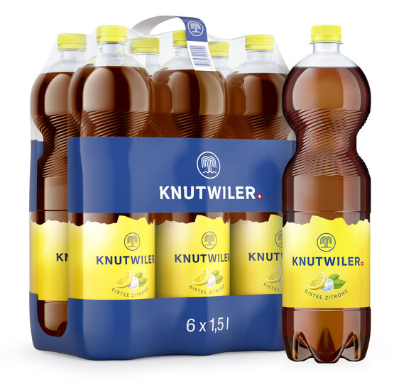 Knutwiler Eistee Zitrone 150 cl PET EW 6-Pack