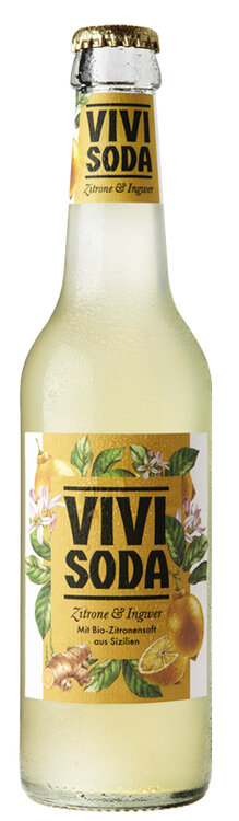 VIVI Soda Zitrone & Ingwer 33 cl