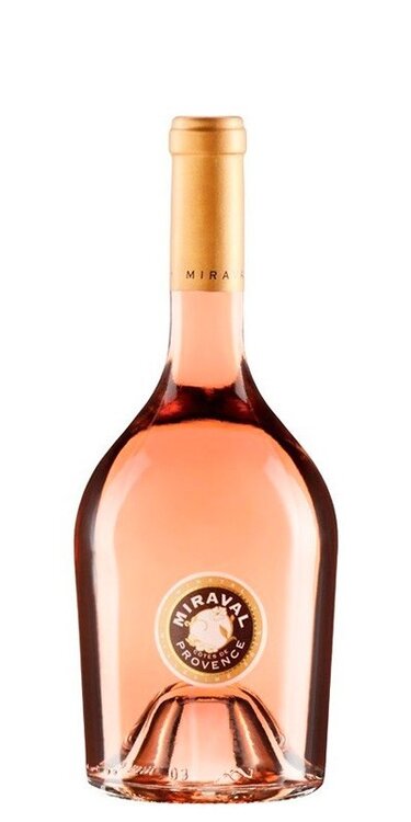 Rosé MIRAVAL 37.5 cl Familles Pitt & Perrin Appellation Côtes de Provence Protégée
