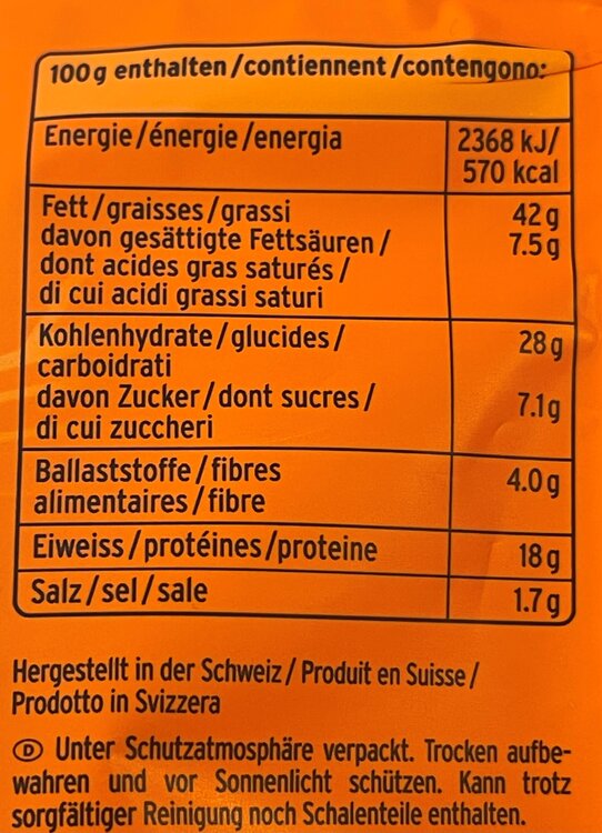 Zweifel Cashews Paprika 115 g