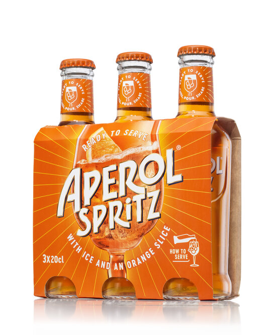 Aperol Spritz 20 cl EW-Glas Preis pro Flasche