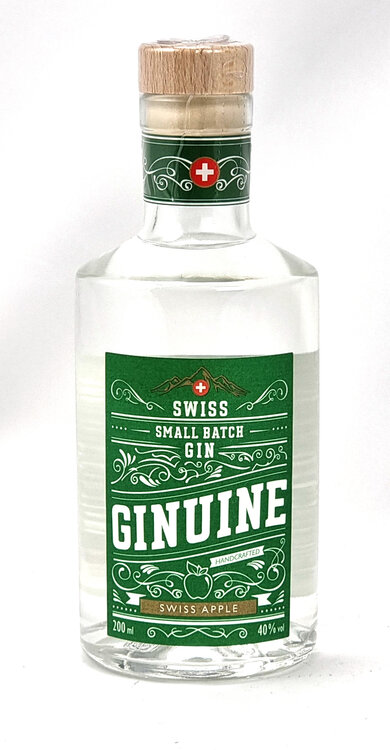 Gin Ginuine Apple Swiss Small Batch Gin