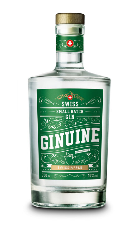 Gin Ginuine Apple Swiss Small Batch Gin