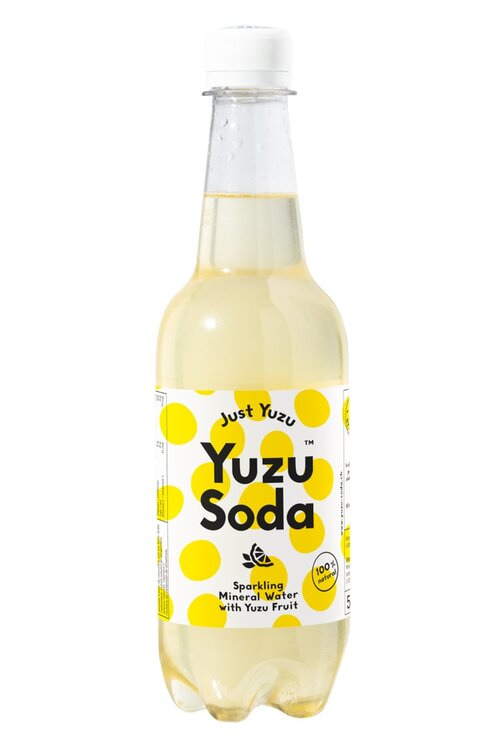 Yuzu Soda Just Yuzu Sparkling Mineral Water 50 cl PET (24-er-Pack)