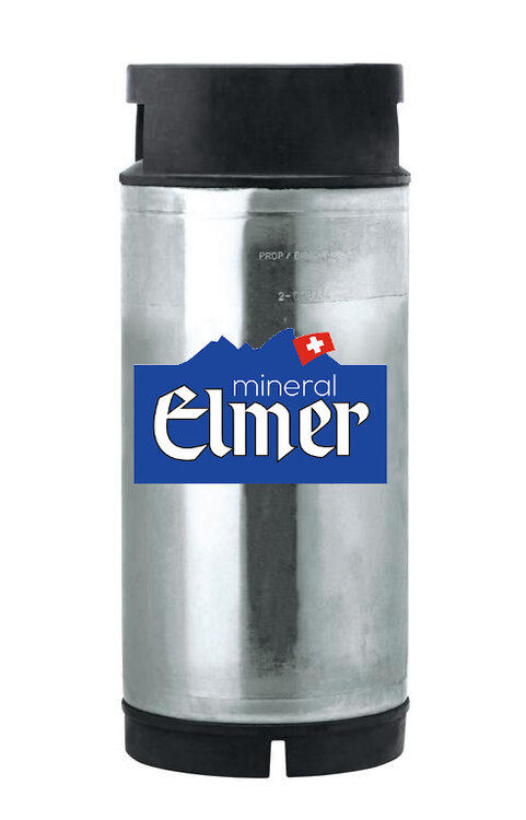 Mineral Elmer Premix 20 L Tank mit Kohlensäure