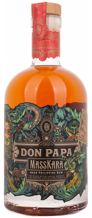Rum Don Papa MASSKARA Philippinen