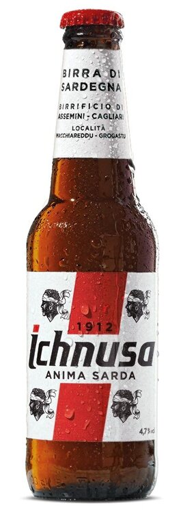Birra Ichnusa Anima Sarda Sardinien, EW Flasche, 33 cl 