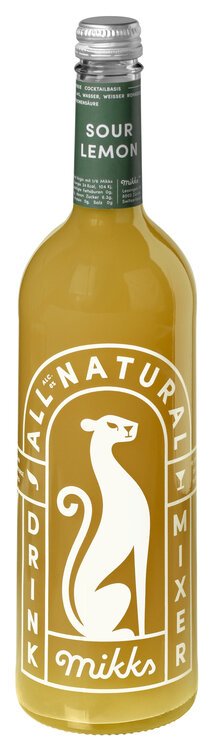 Mikks Fruchtsaft Citrus Lemon EW-Glas