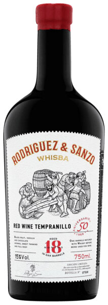 Rodríguez & Sanzo, Tempranillo aged 18 months in Whisky barrels