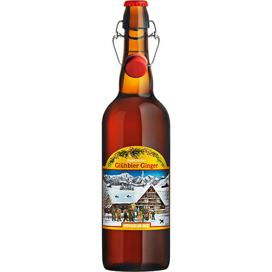 Appenzeller GINGER Glühbier Bügelflasche Depot 1.- (Saisonprodukt)