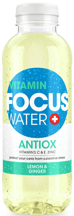 Focuswater Antiox Lemon EW PET, 6-Pack