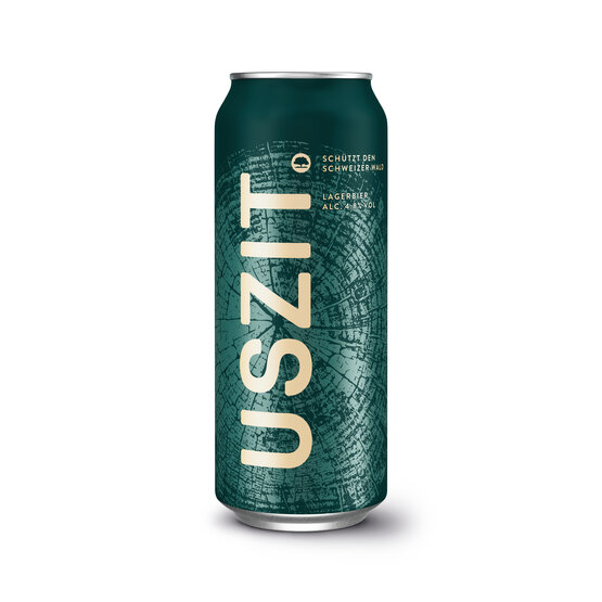 USZIT Lagerbier 50 cl 6-Pack Dosen