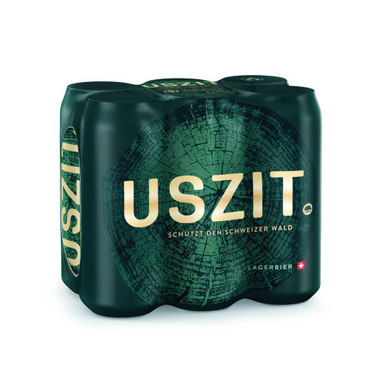 USZIT Lagerbier 50 cl 6-Pack Dosen