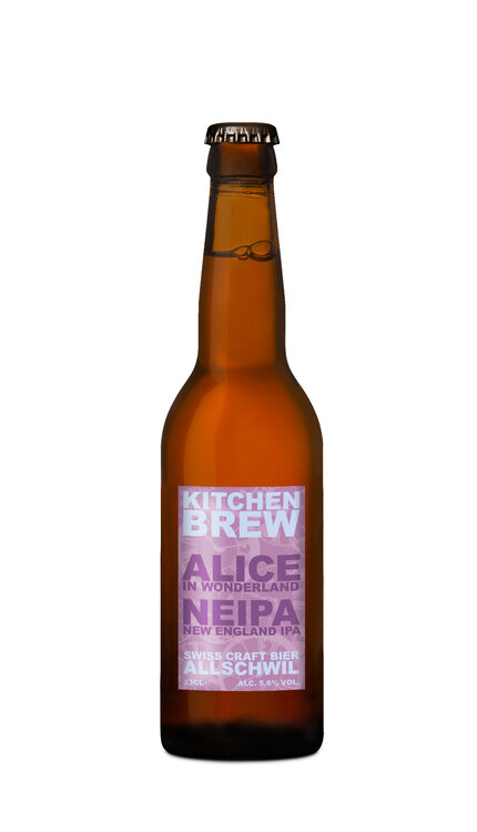 Kitchen Brew Alice im Wonderland NEIPA EW-Flasche 33 cl