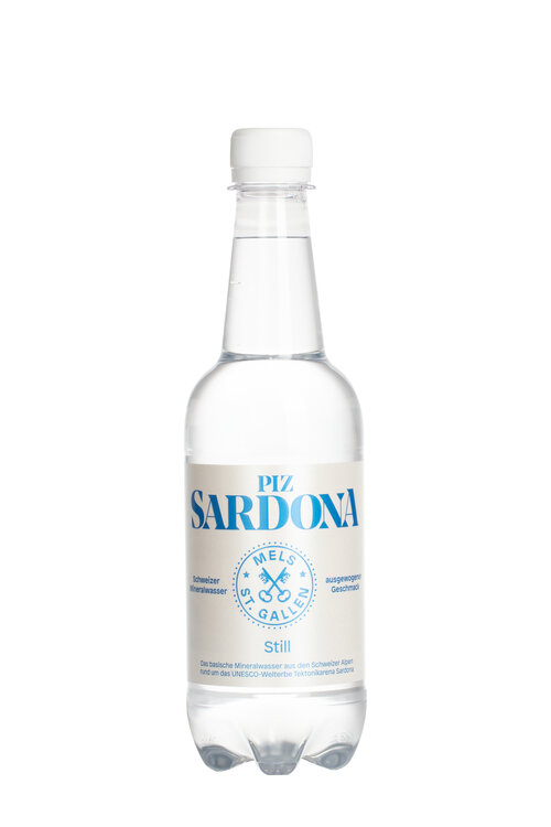 Piz Sardona Mineralwasser ohne Kohlensäure 50 cl PET