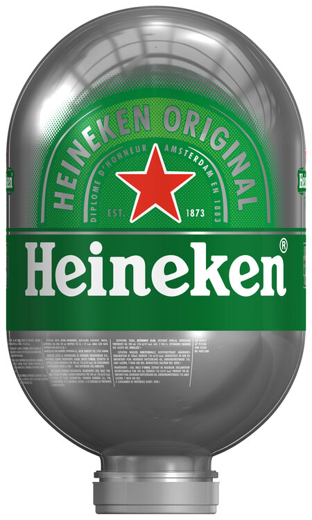 Heineken Premium Lager BLADE 8-Liter PET-Tank EW 