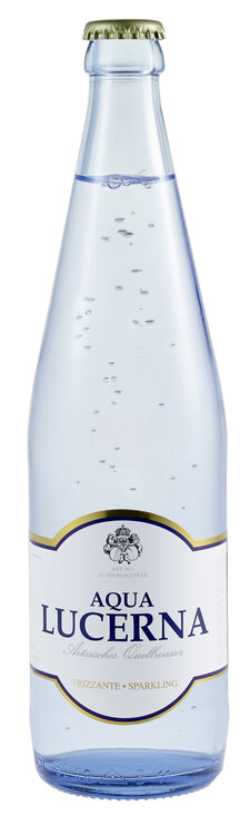 Aqua Lucerna Mineral 5 dl mit Kohlensäure Mineralquelle Bad Knutwil (auf Anfrage)