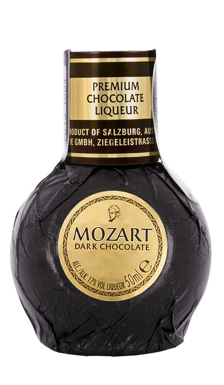 Mozart Dark Chocolate Liqueur 5cl Portion (solange Vorrat)