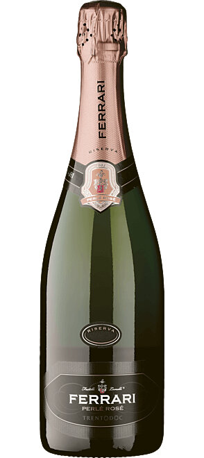 Ferrari Perlé Rosé Brut Spumante Metodo Classico Trento DOC 