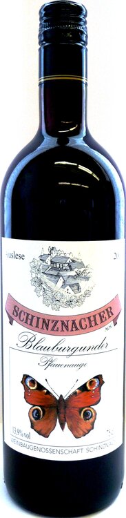 Schinznacher  Pinot Noir Auslese  AOC
