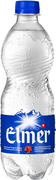 Mineral Elmer (blau) 50 cl PET mit Kohlensäure