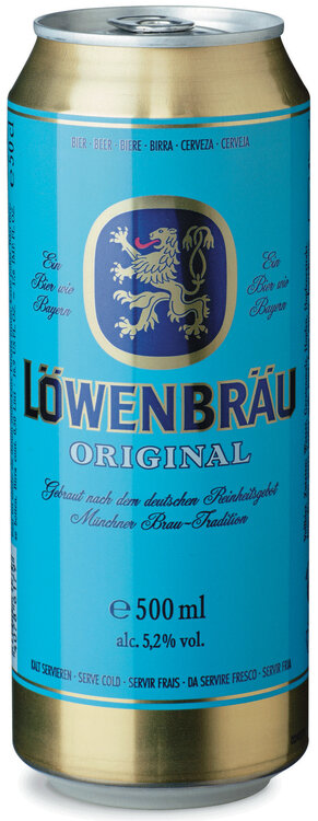 Löwenbräu München Original hell Dosen (auf Anfrage)