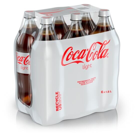 Coca-Cola Light 1.5 L PET EW 6-Pack