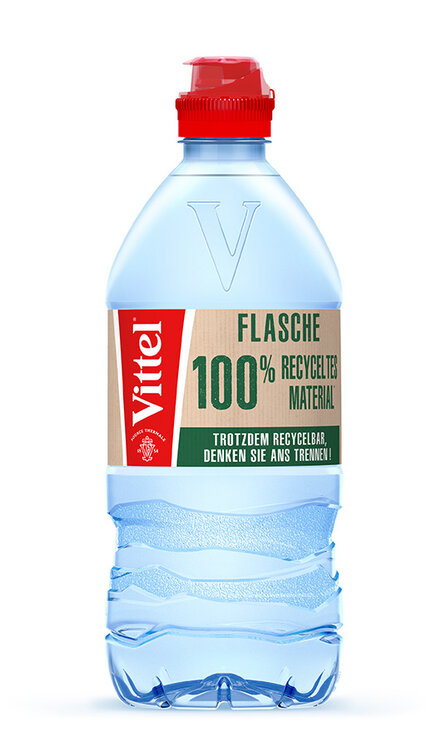 Vittel 75 cl Sport PET EW - 100% Recycling Version