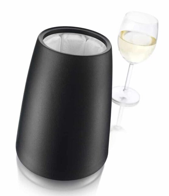 VacuVin Wine Cooler Rapid schwarz